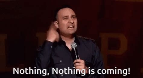 russell peters nothing is coming